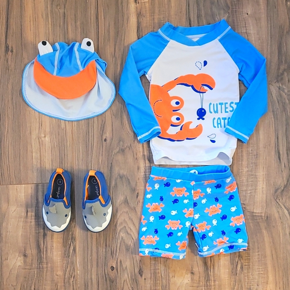 9-12 month swim outfit